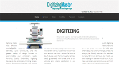 Desktop Screenshot of digitizingmaster.com